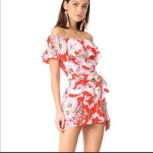 Yumi Kim Silk romper NWOT